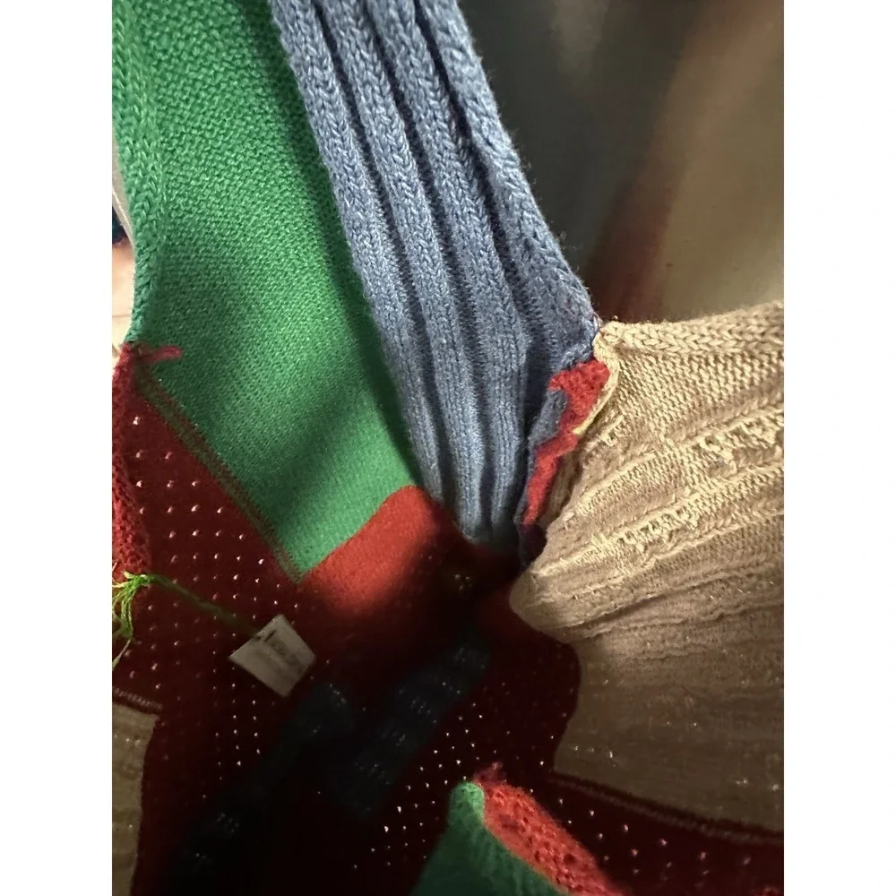 Festival Color Block Handmade Hobo Bag Fringe Deep Towel Phone Hat Drink‎ Sandal